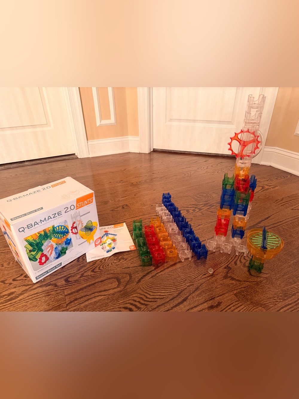 2.0 Colorful Marble Run Set - Multicolor